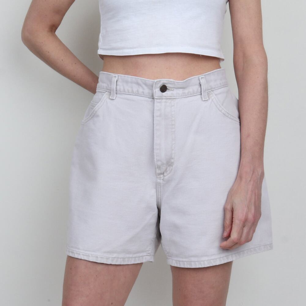 Vintage 80s Gitano Stone Denim Shorts L